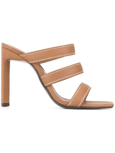 Senso Suki Mules In Brown