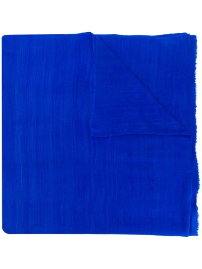 Isabel Marant Regular Scarf In Blue