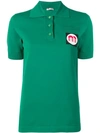 Miu Miu Basic Polo Shirt In Green