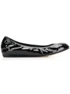 Lanvin Elasticated Ballerinas In Black