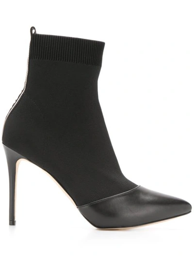 Michael Michael Kors Vicky Ankle Boots In Black