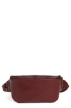 Matt & Nat Vie Faux Leather Belt Bag - Red In Rio