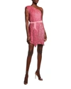 Retroféte Ella One-shouldered Sequin Dress In Light Pink