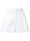 Isabel Marant Étoile Olbia White Cotton Shorts