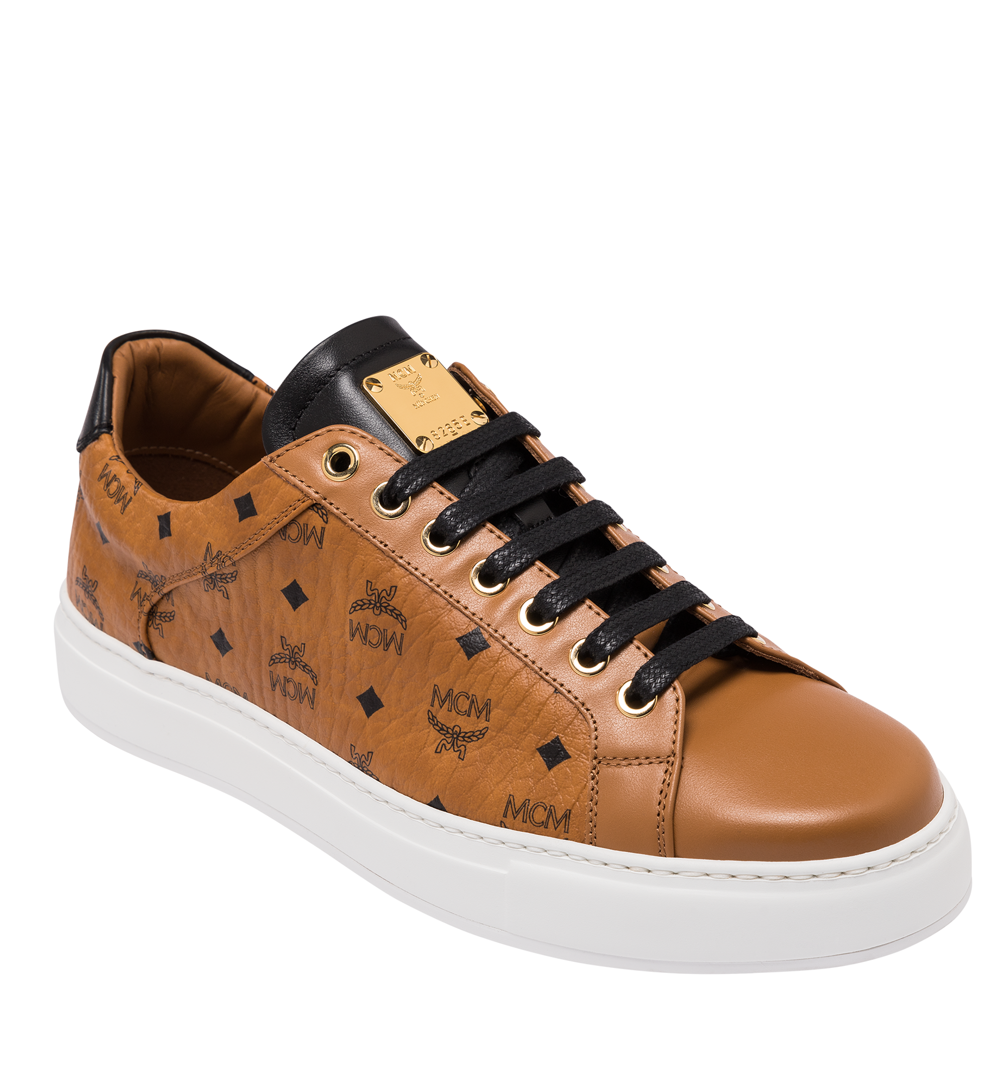 mcm platform sneakers