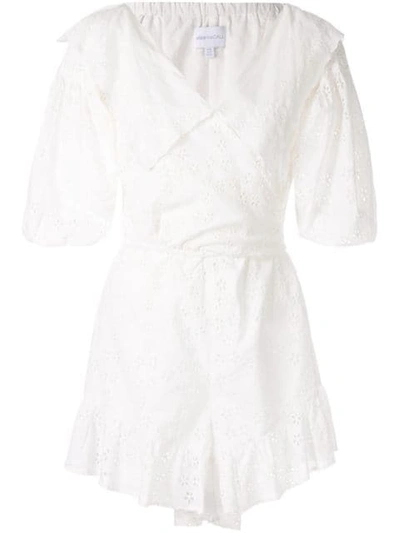 Alice Mccall Wilde Grotto Playsuit In White