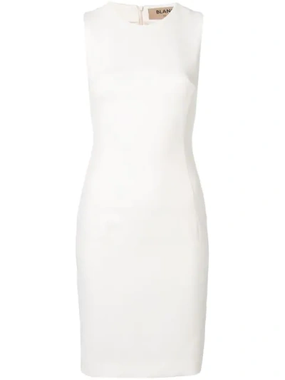 Blanca Fitted Dress In White