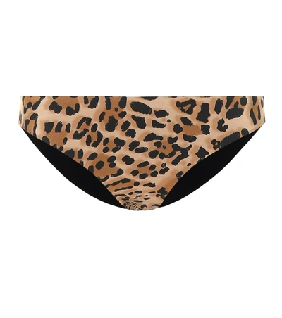 Karla Colletto Lanai Reversible Bikini Bottoms In Brown