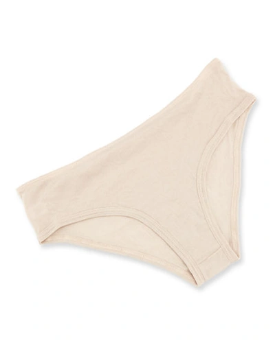 Skin Organic Cotton Boyshorts In Nude