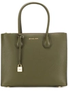 Michael Michael Kors Mercer Tote In Green