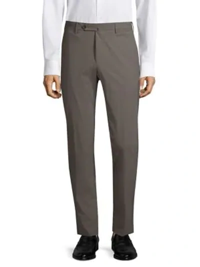 Pt01 Super-stretch Kinetic Trousers In Grey