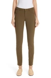 Lafayette 148 New York Mercer Acclaimed Stretch Skinny Pants In Nougat