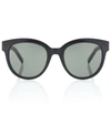 Saint Laurent Women's Cat Eye Sunglasses, 57mm In Black