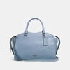 Coach Drew Satchel In Slate/silver