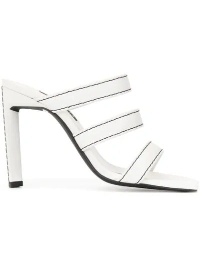 Senso Suki Mules In White