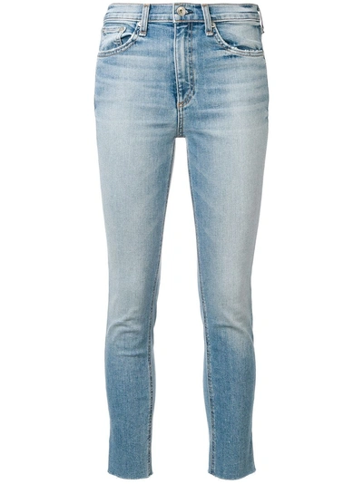 Rag & Bone /jean Skinny Jeans - Blue In Blue