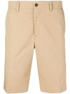 Prada Classic Chino Shorts In Neutrals