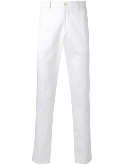 Prada Slim-fit Chinos In White