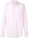 Aspesi Chest Pocket Shirt In Pink