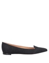 Sergio Rossi Ballet Flats In Black