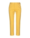 Pt01 Casual Pants In Ocher