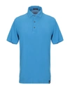 Drumohr Polo Shirt In Azure