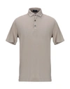 Drumohr Polo Shirt In Dove Grey