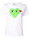Comme Des Garçons Play Logo Print T-shirt - White