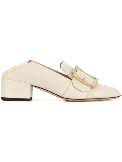 Bally Janelle Loafers In Neutrals