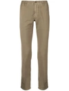 Incotex Skinny Trousers In Neutrals