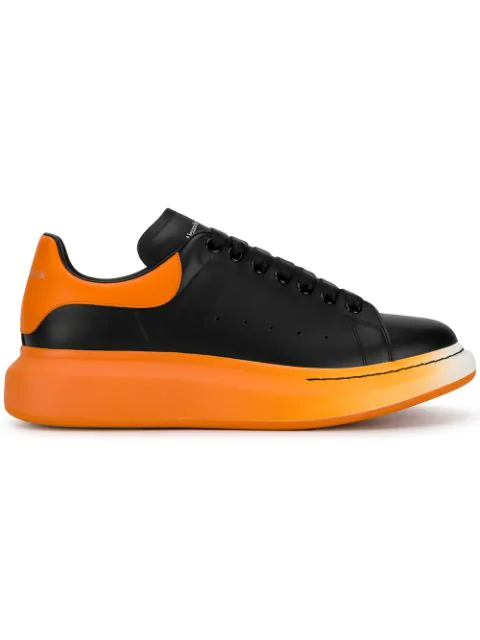 alexander mcqueen oversized sneaker orange