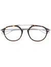 Dita Eyewear Tortoiseshell Effect Glasses - 02