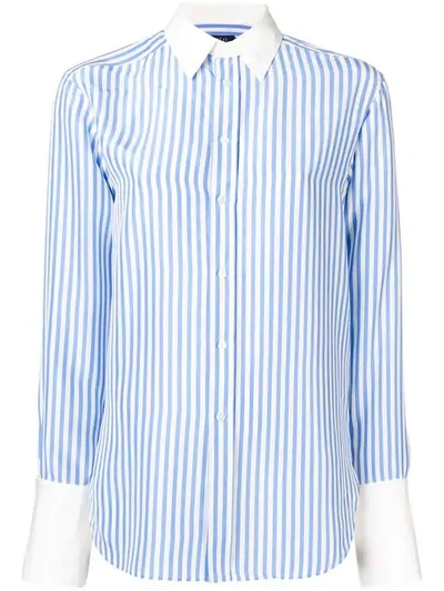 Polo Ralph Lauren Striped Shirt In Blue