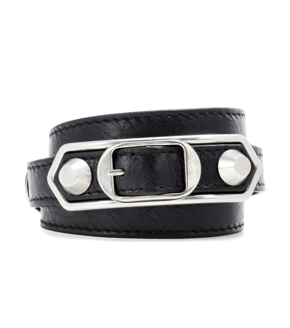 balenciaga leather strap