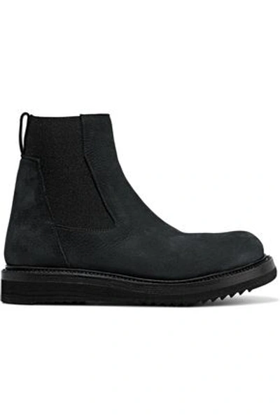 Rick Owens Woman Nubuck Ankle Boots Black