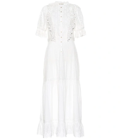 Ulla Johnson Halley Cotton Dress In White