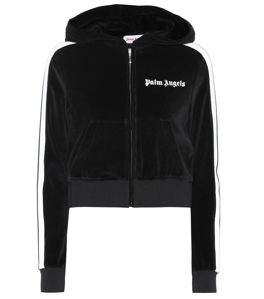 palm angels cropped sweatshirt