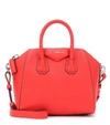 Givenchy Antigona Mini Leather Satchel Bag, Bright Red