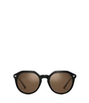 Tory Burch Logo-temple Sunglasses In Black