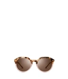Tory Burch Logo-temple Sunglasses In Blush Tortoise/blush
