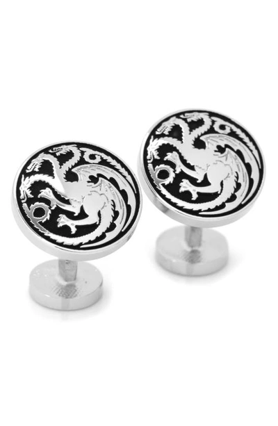 Cufflinks, Inc House Targaryen Cuff Links In Black