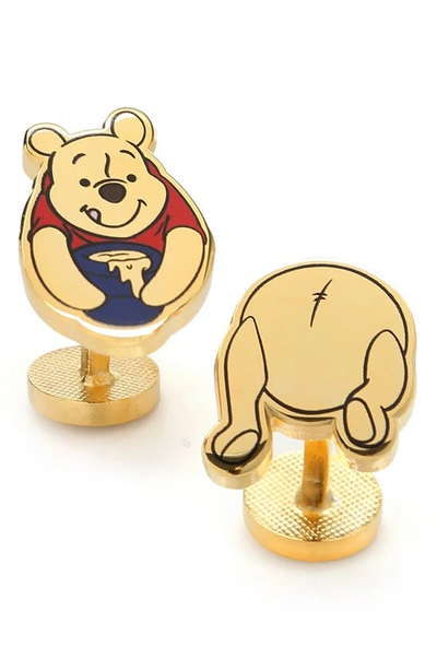 Cufflinks, Inc Cufflinks Inc. Winnie The Pooh Cuff Links In Gold
