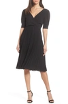 Ali & Jay Angles Flight Chiffon Fit & Flare Dress In Black