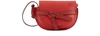 Loewe Mini Gate Leather Crossbody Bag In Scarlet Red/burnt Red