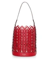 Kate Spade Medium Dorie Leather Bucket Bag In Red