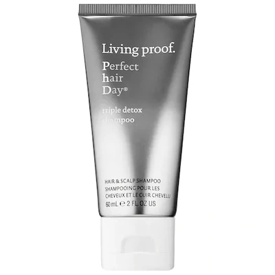 Living Proof Mini Perfect Hair Day (phd) Triple Detox Shampoo 2 oz/ 60 ml