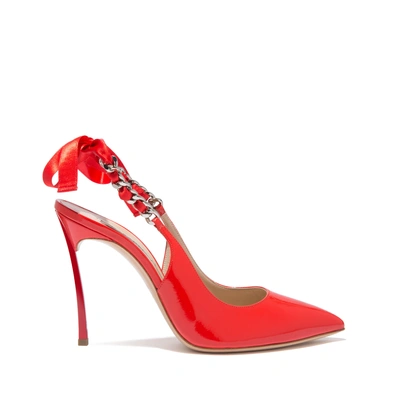 Casadei Blade Kelly In Energy Red