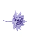 Erika Cavallini Floral Brooch In Purple