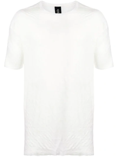 Thom Krom Raw Edged Oversized T In White