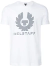 Belstaff Logo Printed Cotton Jersey T-shirt In White